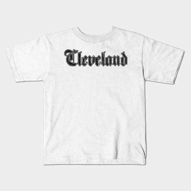 cleveland Kids T-Shirt by DeekayGrafx